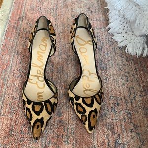 Sam Edelman leopard pumps